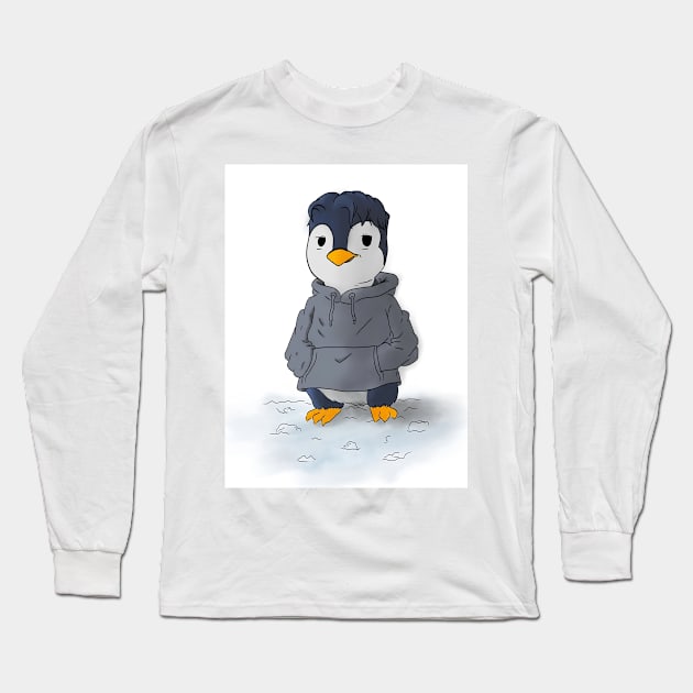 cool pinguino Long Sleeve T-Shirt by Rtoño